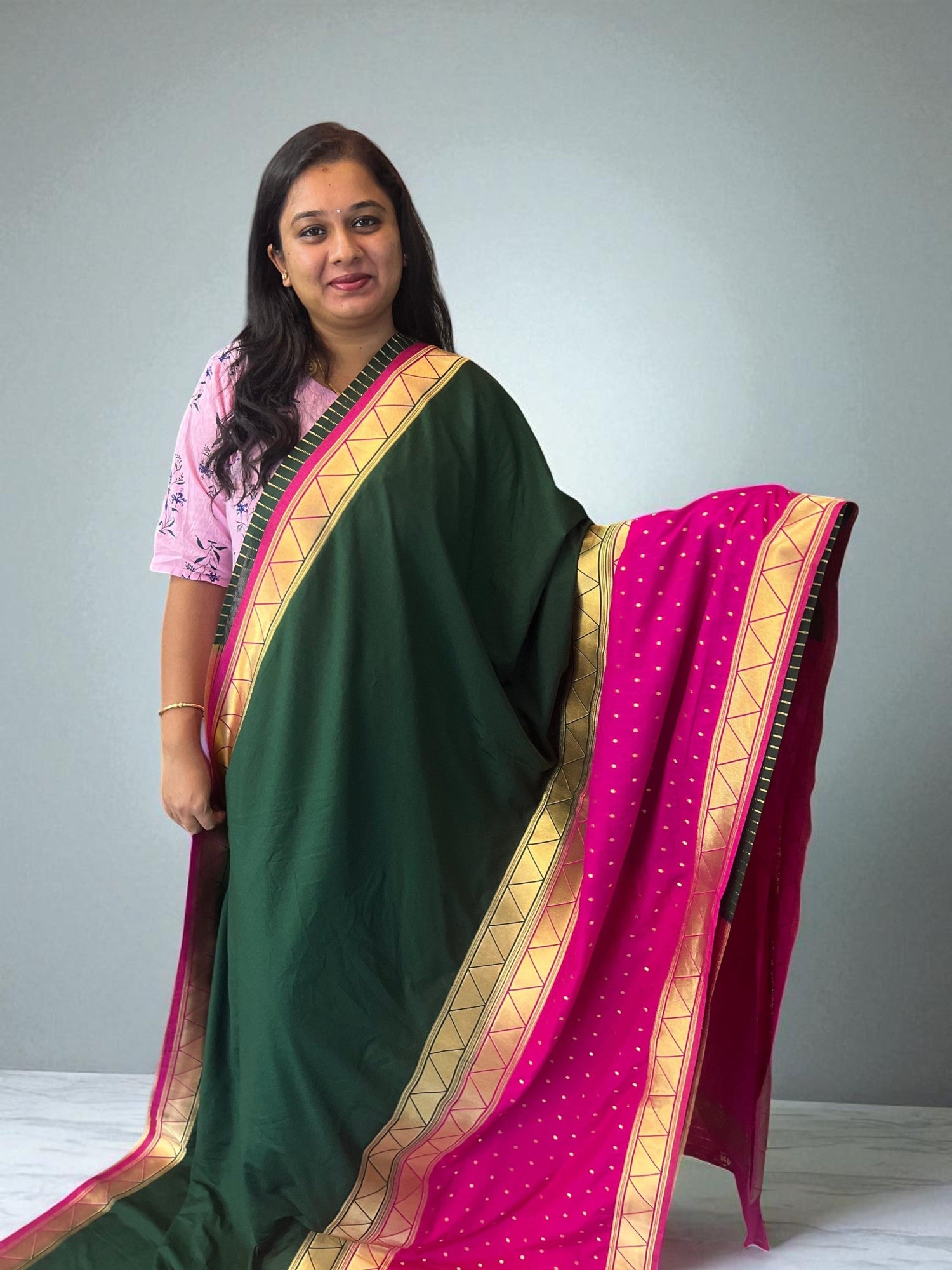 Banarasi Crepe Sarees - Craft Of Aele