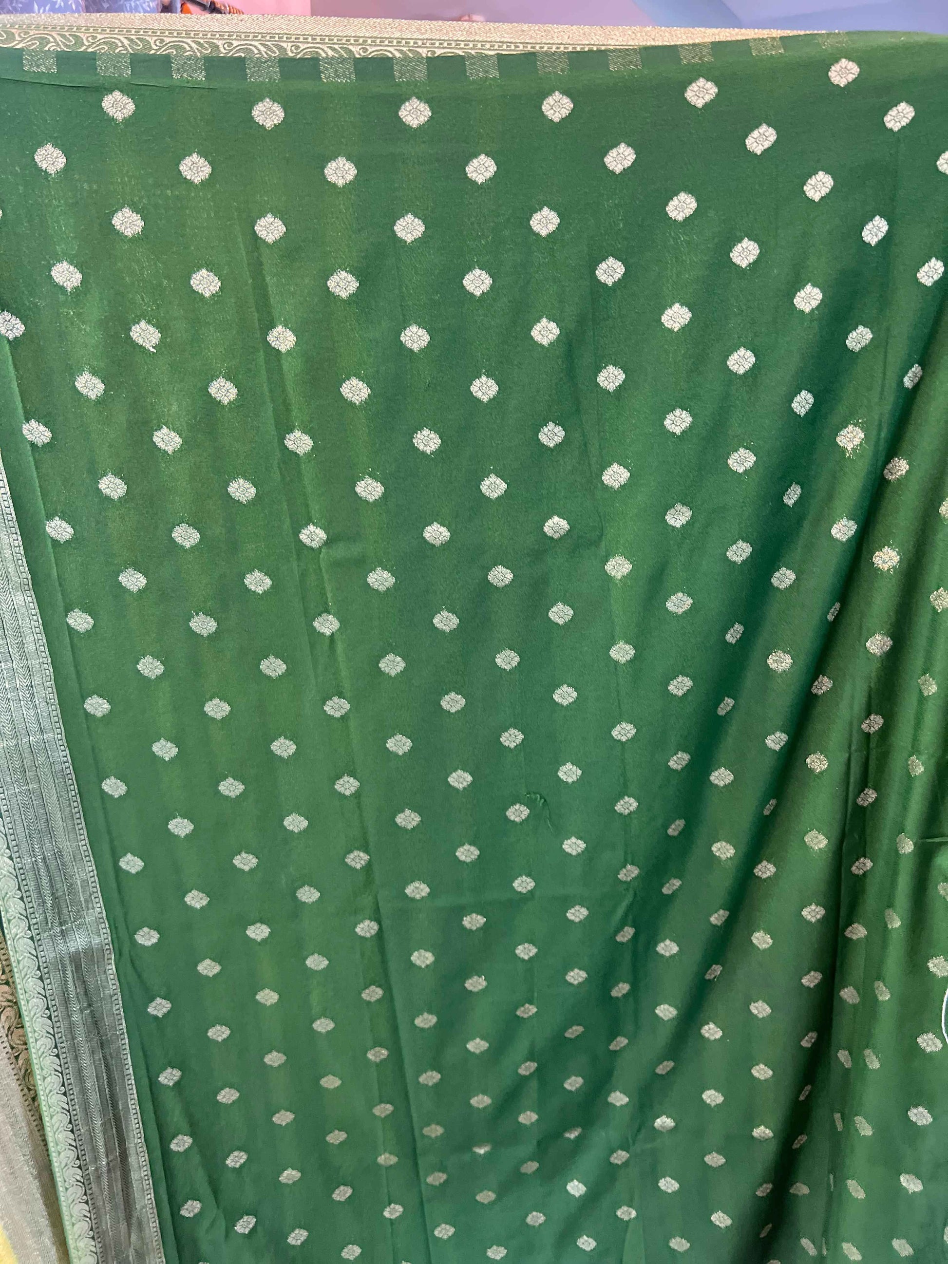 Premium Georgette Fabric with Butta Design for Superior Elegance - Craft Of Aele