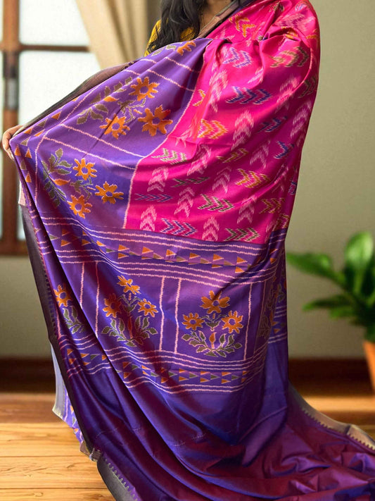 Pochampally Ikkat Saree - Handcrafted Elegance and Rich Tradition - Craft Of Aele