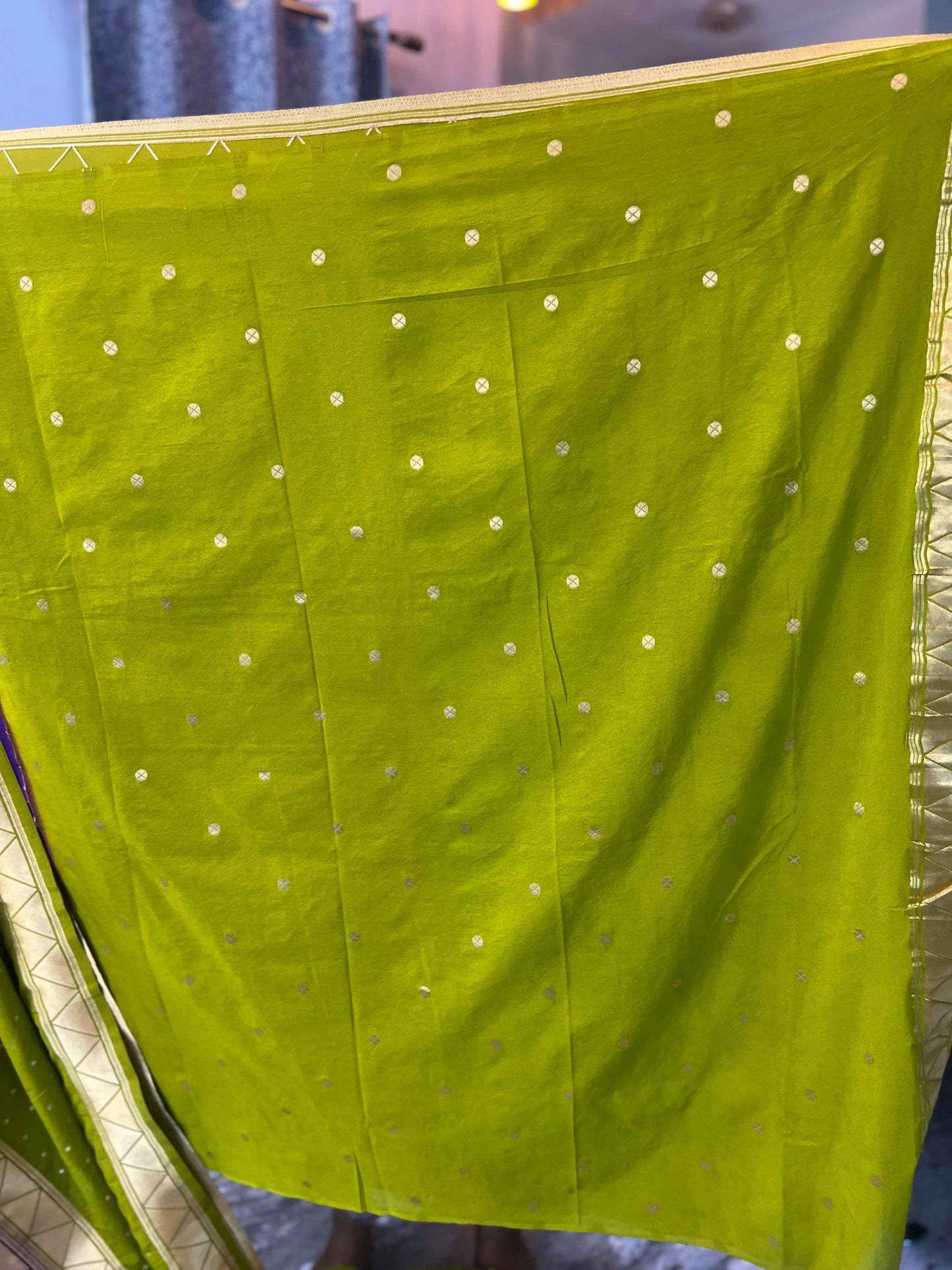 Premium Banarasi Crepe Saree - Elegant Tradition Meets Modern Style - Craft Of Aele