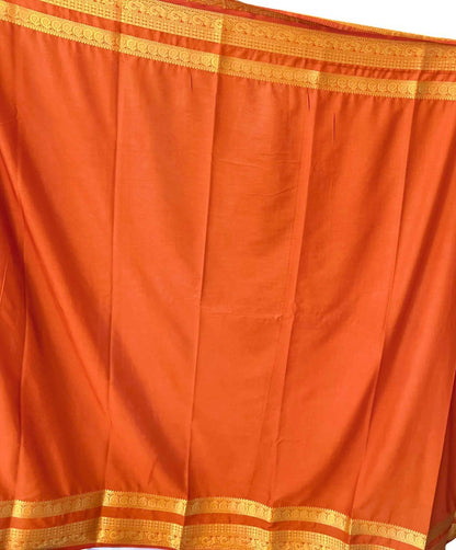 Semi Crepe Mango Border Fabric - Bentex Design - Craft Of Aele