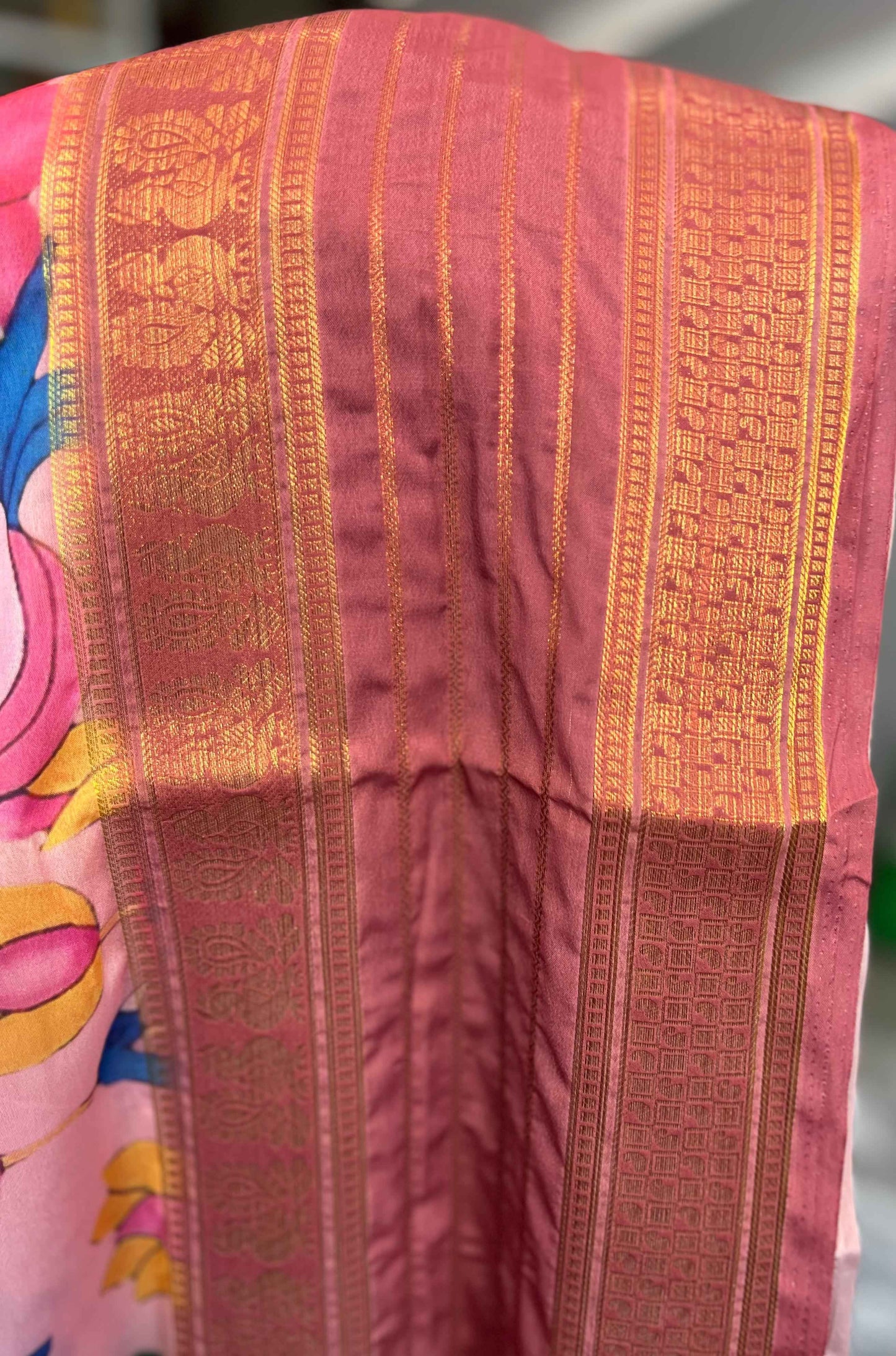 Premium Semi Mysore Crepe - Premium Digital Fabric - Craft Of Aele