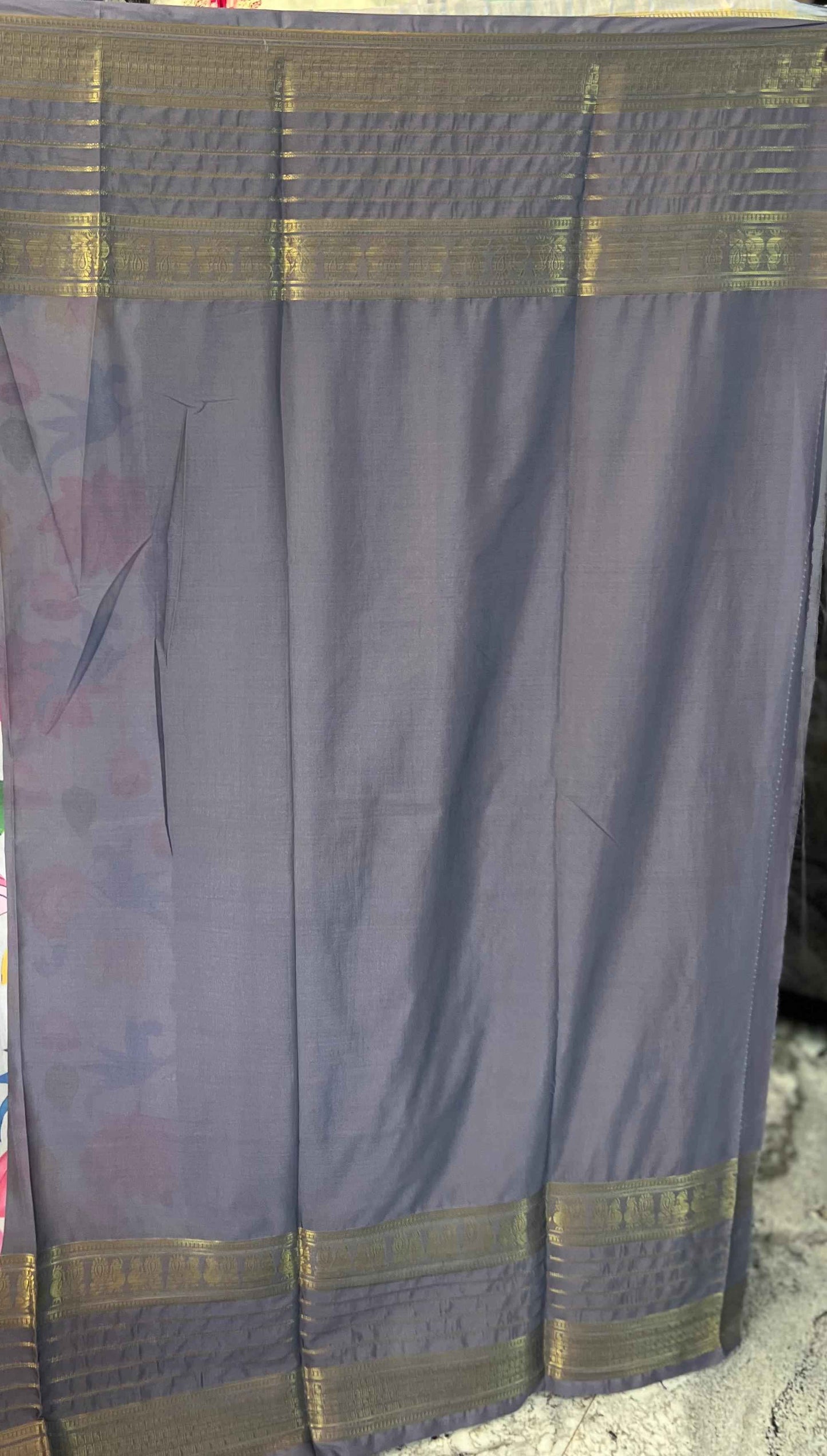 Premium Mysore Crepe Fabric - Premium Digital Semi Mysore Crepe - Craft Of Aele