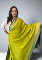 Premium Georgette Fabric with Butta Design for Superior Elegance - Craft Of Aele